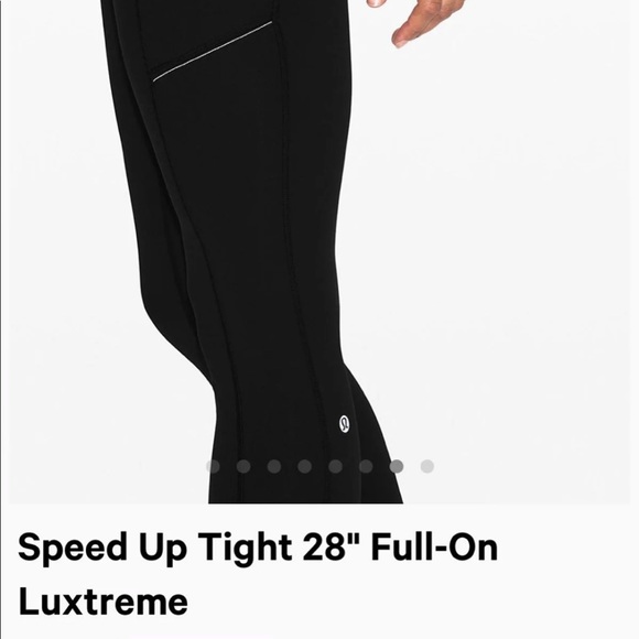 Lululemon Speed Up Leggings 28” - Picture 3 of 11